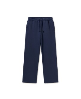 450 GSM 'Navy Blue' Straight-leg Pants