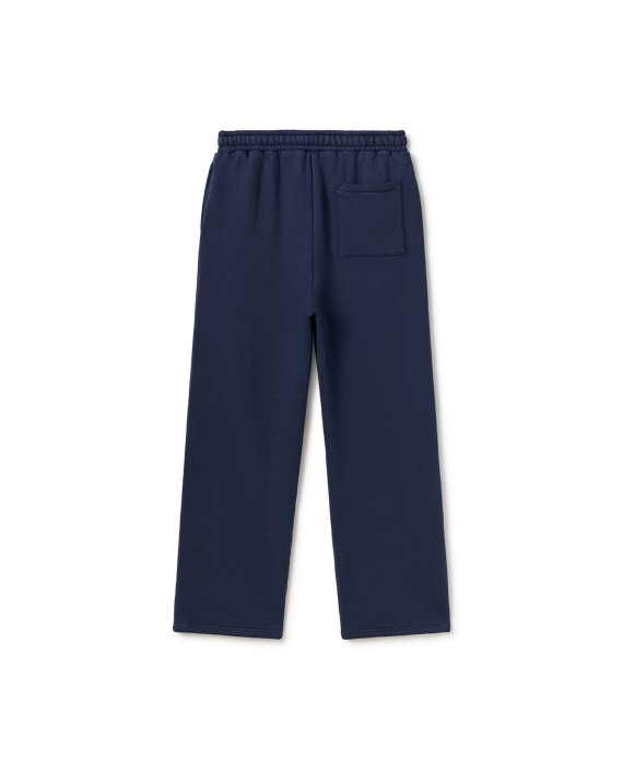 450 GSM 'Navy Blue' Straight-leg Pants