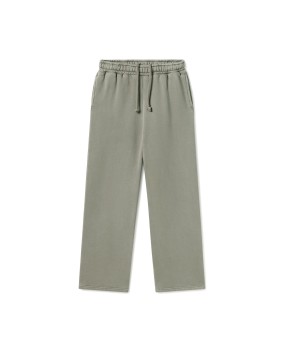 600 GSM 'Vintage Olive' Straight-leg Pants