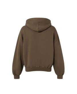 450 GSM 'Mocha Brown' Zipper