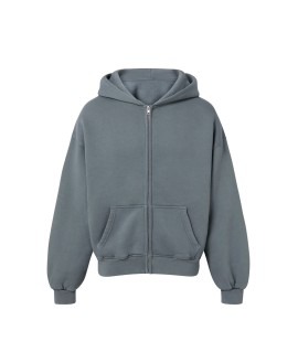 450 GSM 'Iron Gray' Zipper