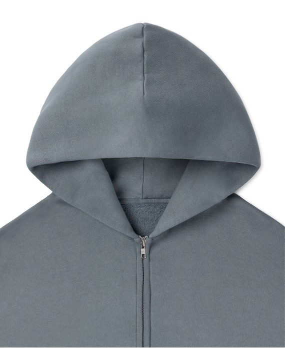 450 GSM 'Iron Gray' Zipper