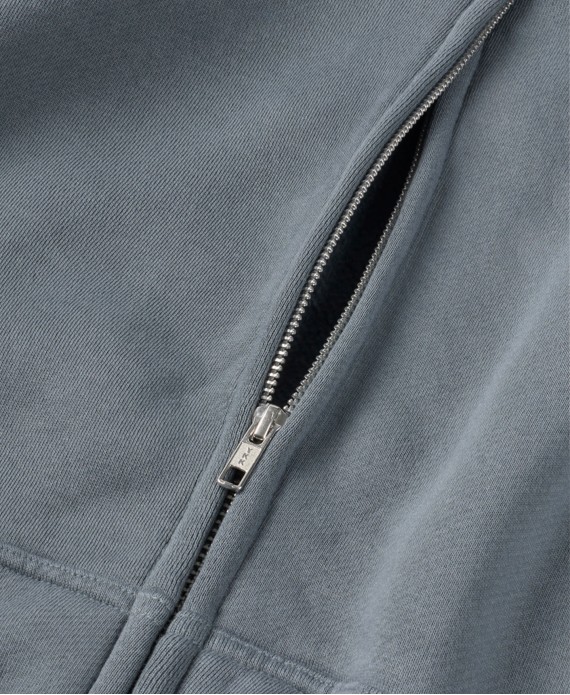 450 GSM 'Iron Gray' Zipper