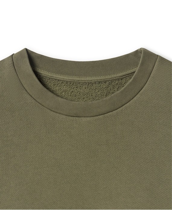 450 GSM 'Army Olive' Crewneck