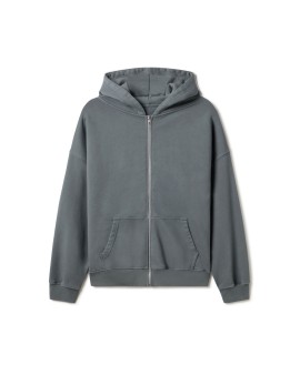 600 GSM 'Iron Gray' Zipper