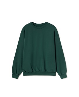 600 GSM 'British Racing Green' Crewneck