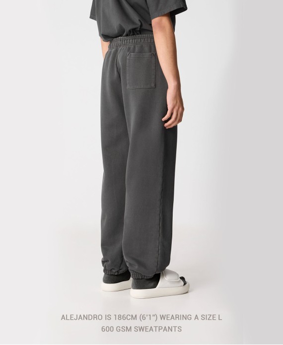 600 GSM 'Bone White' Sweatpants