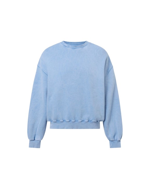 450 GSM 'Vintage Blue' Crewneck