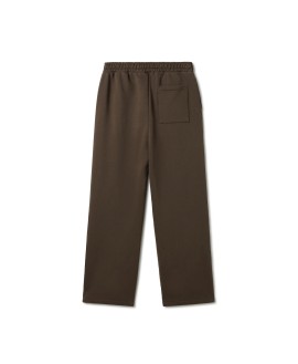 600 GSM 'Mocha Brown' Straight-leg Pants