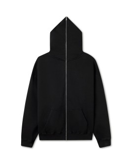 600 GSM 'Jet Black' Full-zip