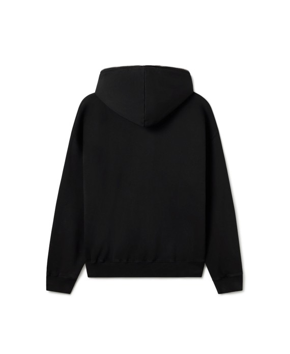 600 GSM 'Jet Black' Full-zip