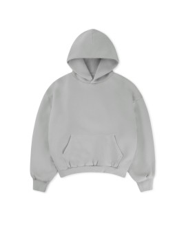 1000 GSM 'Neutral Gray' Double Hoodie