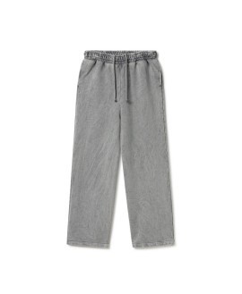 600 GSM 'Vintage Gray' Straight-leg Pants