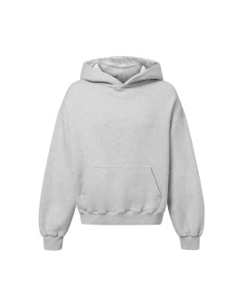 450 GSM 'Light Heather Gray' Hoodie
