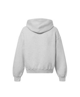 450 GSM 'Light Heather Gray' Hoodie