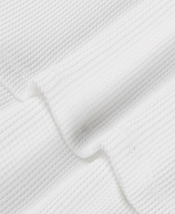 350 GSM 'Bone White' Thermal Longsleeve