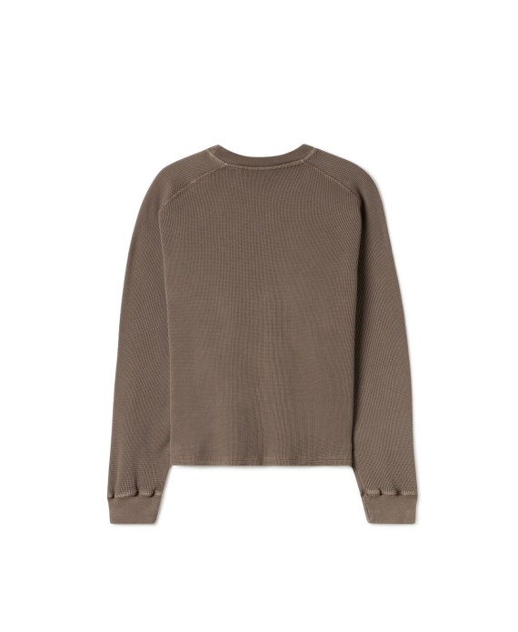 350 GSM 'Vintage Taupe' Thermal Longsleeve
