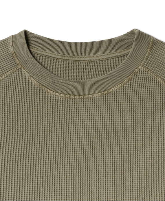 350 GSM 'Vintage Olive' Thermal Longsleeve