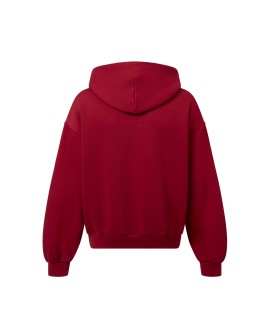 450 GSM 'Dark Red' Zipper