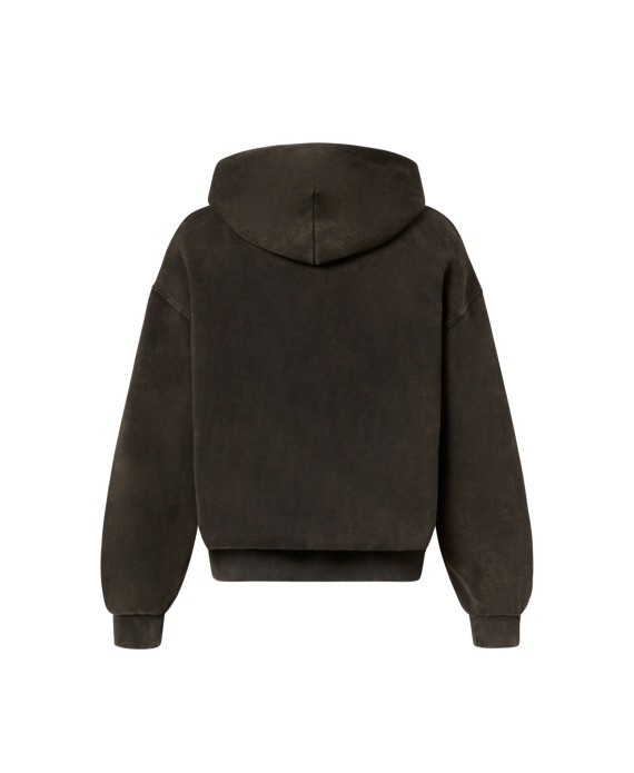 450 GSM 'Bleach Black' Hoodie