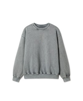 600 GSM 'Vintage Gray' Crewneck