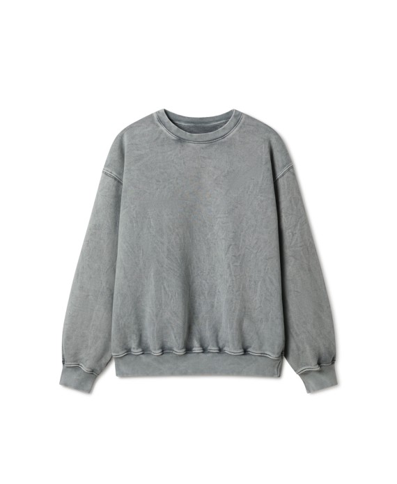 600 GSM 'Vintage Gray' Crewneck