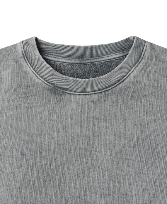 600 GSM 'Vintage Gray' Crewneck