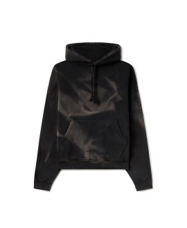 700 GSM 'Sun-Faded Black' Hoodie