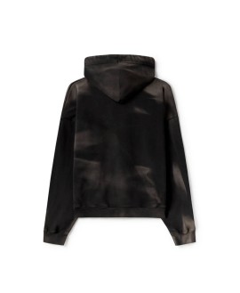 700 GSM 'Sun-Faded Black' Hoodie