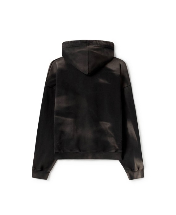 700 GSM 'Sun-Faded Black' Hoodie