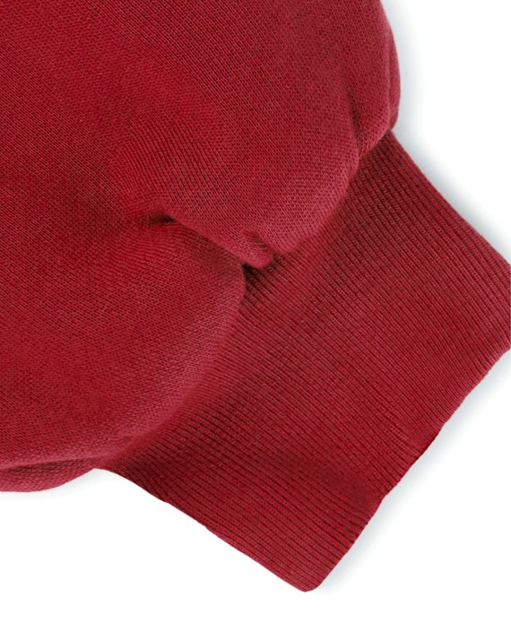 1000 GSM 'Dark Red' Double Hoodie