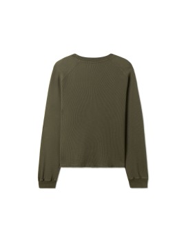 350 GSM 'Army Olive' Thermal Longsleeve