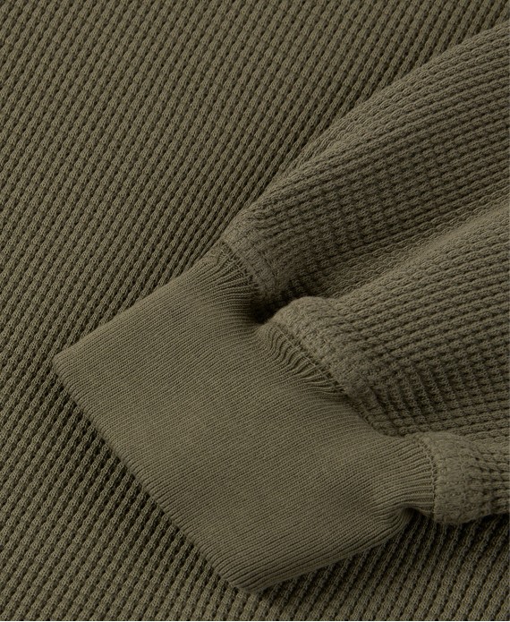 350 GSM 'Army Olive' Thermal Longsleeve