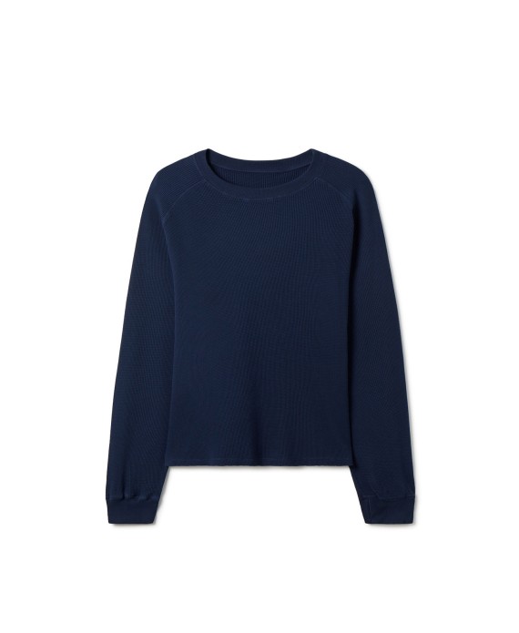 350 GSM 'Navy Blue' Thermal Longsleeve