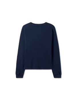 350 GSM 'Navy Blue' Thermal Longsleeve