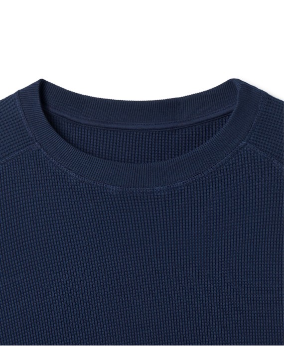 350 GSM 'Navy Blue' Thermal Longsleeve