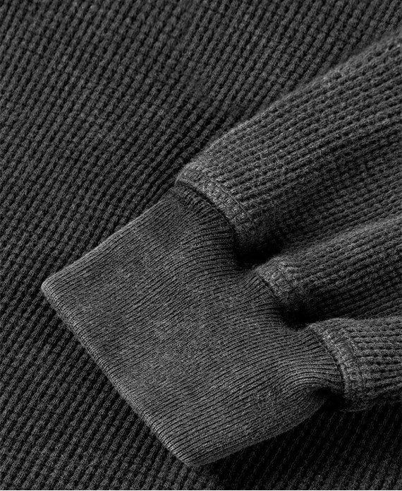 350 GSM 'Vintage Black' Thermal Longsleeve