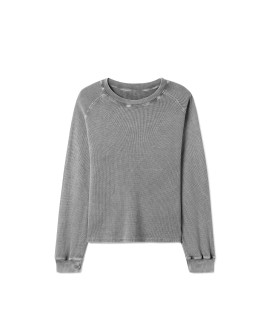 350 GSM 'Vintage Gray' Thermal Longsleeve