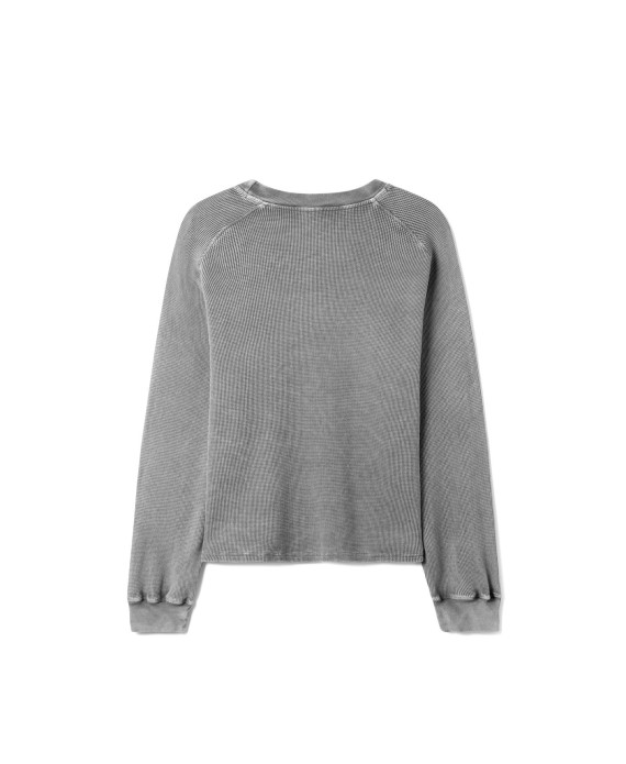 350 GSM 'Vintage Gray' Thermal Longsleeve