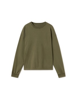 300 GSM 'Army Olive' Longsleeve