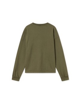 300 GSM 'Army Olive' Longsleeve