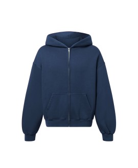 450 GSM 'Navy Blue' Zipper