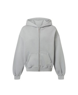 450 GSM 'Neutral Gray' Zipper
