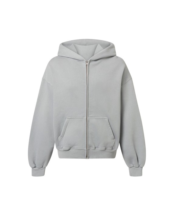 450 GSM 'Neutral Gray' Zipper
