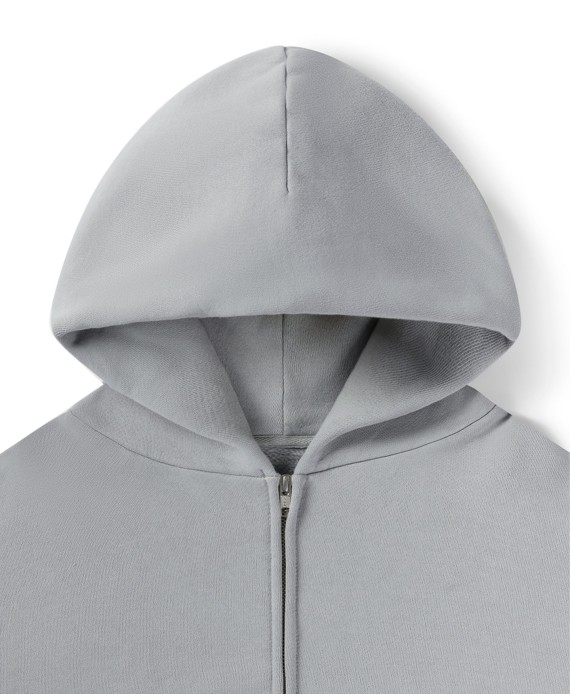 450 GSM 'Neutral Gray' Zipper