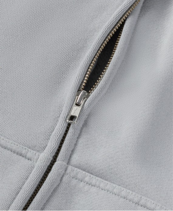 450 GSM 'Neutral Gray' Zipper