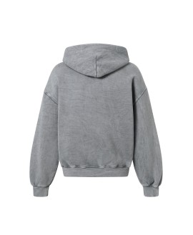 450 GSM ‘Vintage Gray’ Zipper