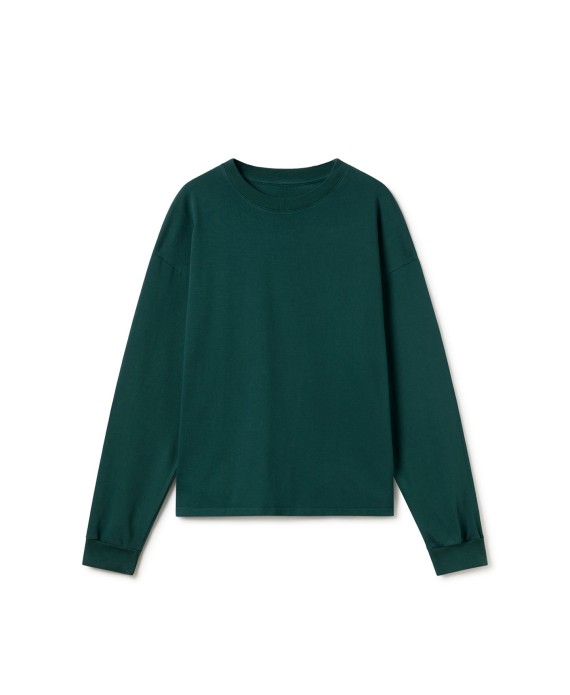 300 GSM 'British Racing Green' Longsleeve
