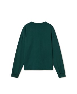 300 GSM 'British Racing Green' Longsleeve