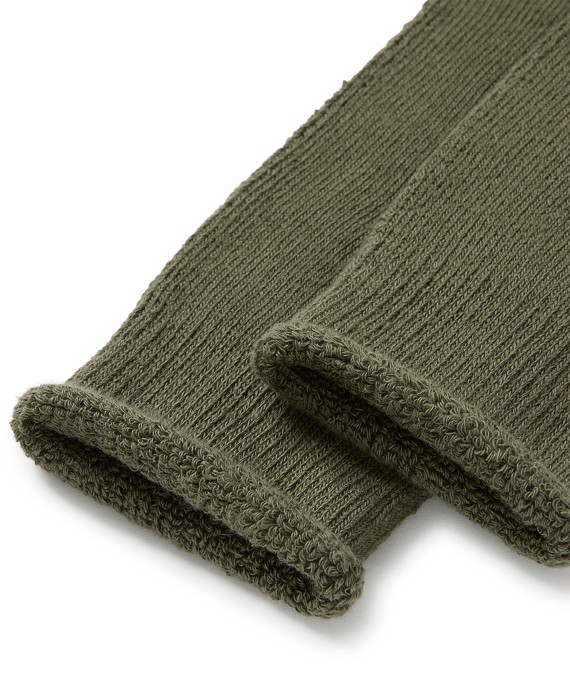 Boucle 'Olive' Socks